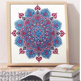 Crystal Rhinestone Diamond Painting Kit - Mandala - Hibah-Diamond painting art studio