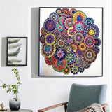 Crystal Rhinestone Diamond Painting Kit - Mandala - Hibah-Diamond painting art studio