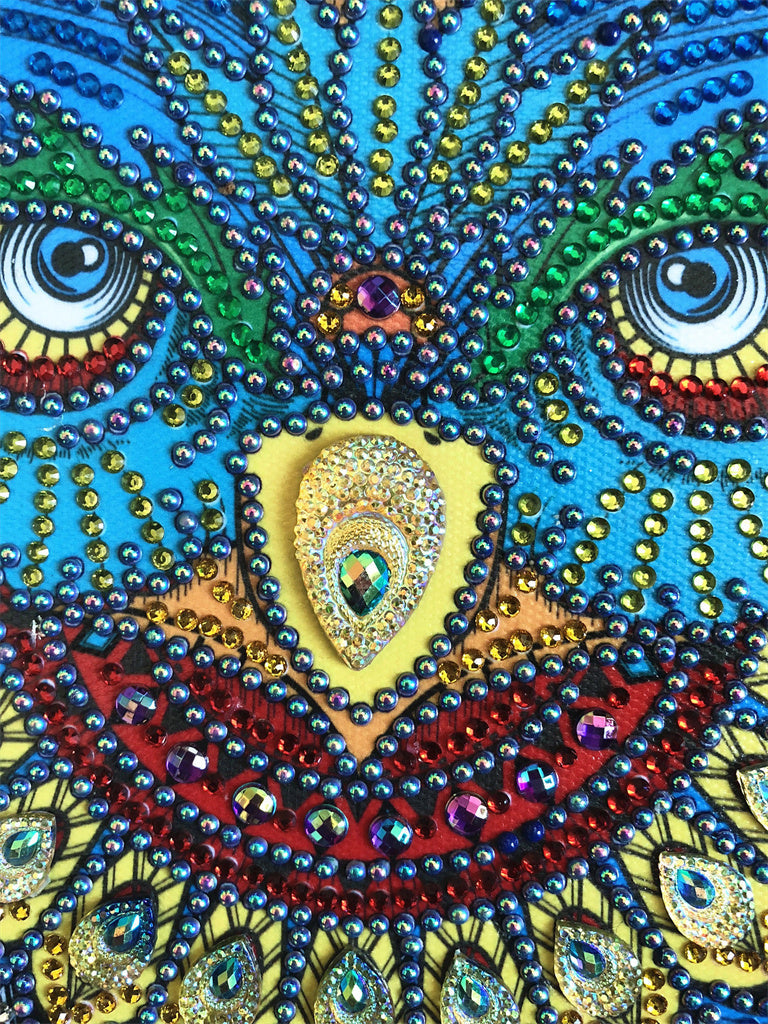 DIY 5D Diamond Painting Kit Owl Animal Shaped Diamonds, Rhinestones,  Mandala And Crystal Diamonds