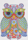 Crystal Rhinestone Diamond Painting Kit - Owl