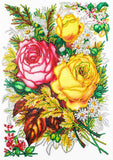 Crystal Rhinestone Diamond Painting Kit - Peony flower