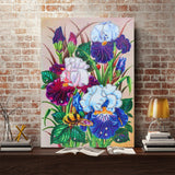 Crystal Rhinestone Diamond Painting Kit - Plants and Flowers