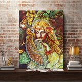 Crystal Rhinestone Diamond Painting Kit | Pretty girl - Hibah-Diamond?painting art studio