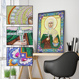 Crystal Rhinestone Diamond Painting Kit | Religious Female Figures - Hibah-Diamond painting art studio