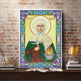 Crystal Rhinestone Diamond Painting Kit | Religious Female Figures - Hibah-Diamond painting art studio
