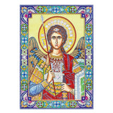 Crystal Rhinestone Diamond Painting Kit | Religious Figure Angel - Hibah-Diamond?painting art studio