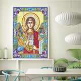 Crystal Rhinestone Diamond Painting Kit | Religious Figure Angel - Hibah-Diamond?painting art studio