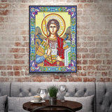 Crystal Rhinestone Diamond Painting Kit | Religious Figure Angel - Hibah-Diamond?painting art studio