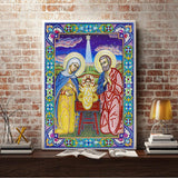 Crystal Rhinestone Painting Kit | Religious Figure Jesus - Hibah-Diamond painting art studio