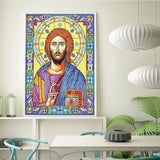 Crystal Rhinestone Diamond Painting Kit | Religious Figure Jesus - Hibah-Diamond painting art studio