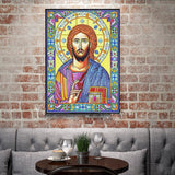 Crystal Rhinestone Diamond Painting Kit | Religious Figure Jesus - Hibah-Diamond painting art studio