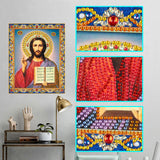 Crystal Rhinestone Diamond Painting Kit - Religious Jesus - Hibah-Diamond?painting art studio