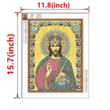 Crystal Rhinestone Diamond Painting Kit -Religious Leaders - Hibah-Diamond?painting art studio