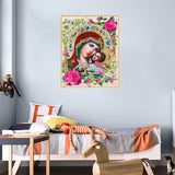 Crystal Rhinestone Diamond Painting Kit - Religious Mary and Jesus - Hibah-Diamond?painting art studio