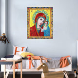 Crystal Rhinestone Diamond Painting Kit - Religious Mary and Jesus - Hibah-Diamond?painting art studio