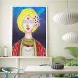 Crystal Rhinestone Diamond Painting Kit - Religious woman - Hibah-Diamond?painting art studio