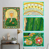 Crystal Rhinestone Diamond Painting Kit - Religious woman - Hibah-Diamond?painting art studio