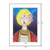 Crystal Rhinestone Diamond Painting Kit - Religious woman - Hibah-Diamond?painting art studio