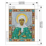 Crystal Rhinestone Diamond Painting Kit - Religious woman - Hibah-Diamond?painting art studio