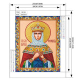 Crystal Rhinestone Diamond Painting Kit - Religious woman - Hibah-Diamond?painting art studio