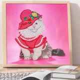 Crystal Rhinestone Diamond Painting Kit - Rich cat - Hibah-Diamond?painting art studio