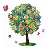 Crystal Rhinestone Diamond Painting Kit - Season Tree