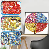 Crystal Rhinestone Diamond Painting Kit | Season Tree - Hibah-Diamond?painting art studio