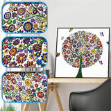 Crystal Rhinestone Diamond Painting Kit -Season Tree - Hibah-Diamond?painting art studio