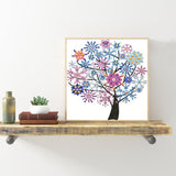 Crystal Rhinestone Diamond Painting Kit -Season Tree - Hibah-Diamond painting art studio