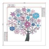 Crystal Rhinestone Diamond Painting Kit -Season Tree - Hibah-Diamond painting art studio