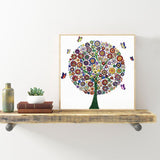 Crystal Rhinestone Diamond Painting Kit -Season Tree - Hibah-Diamond?painting art studio