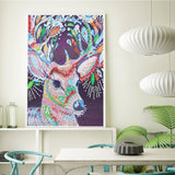 Crystal Rhinestone Diamond Painting Kit | Sika deer - Hibah-Diamond?painting art studio