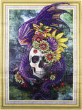 Crystal Rhinestone Diamond Painting Kit - Skeleton (16x20inch)