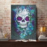 Crystal Rhinestone Diamond Painting Kit - Skull and Crossbones