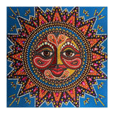 Crystal Rhinestone Diamond Painting Kit - Sun Smiley