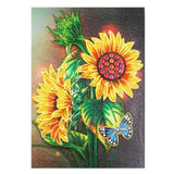 Crystal Rhinestone Diamond Painting Kit - Sunflower