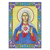 Crystal Rhinestone Diamond Painting Kit - The Virgin of Religious Figures