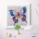 Crystal Rhinestone Full Diamond Painting-Butterfly - Hibah-Diamond?painting art studio