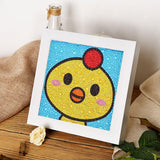 Crystal Rhinestone Full Diamond Painting - Cartoon chicken - Hibah-Diamond?painting art studio