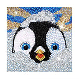 Crystal Rhinestone Full Diamond Painting - Cartoon cute penguin