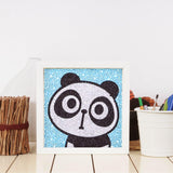 Crystal Rhinestone Full Diamond Painting - Cartoon panda - Hibah-Diamond?painting art studio