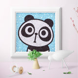 Crystal Rhinestone Full Diamond Painting - Cartoon panda - Hibah-Diamond?painting art studio
