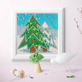 Crystal Rhinestone Full Diamond Painting-Christmas tree - Hibah-Diamond?painting art studio