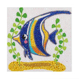 Crystal Rhinestone Full Diamond Painting-Clownfish