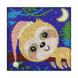 Crystal Rhinestone Full Diamond Painting- Cute monkey