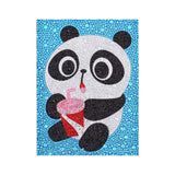 Crystal Rhinestone Full Diamond Painting - Cute panda