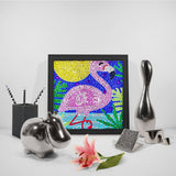Crystal Rhinestone Full Diamond Painting - Flamingo - Hibah-Diamond?painting art studio