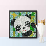 Crystal Rhinestone Full Diamond Painting - Panda - Hibah-Diamond?painting art studio