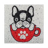 Crystal Rhinestone Full Diamond Painting-puppy