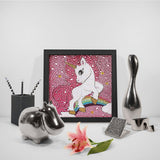 Crystal Rhinestone Full Diamond Painting - unicorn - Hibah-Diamond?painting art studio